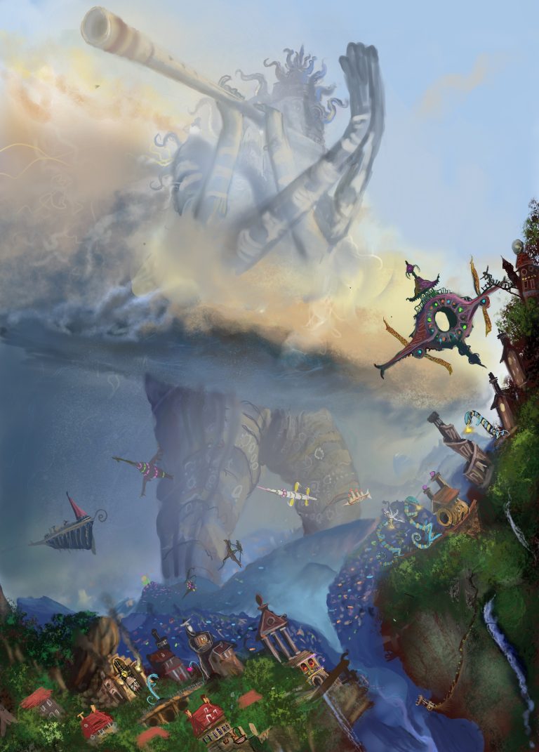 The 2D Titan over Glenaraaah